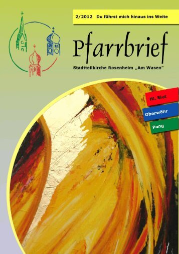 Pfarrbrief 2/2012 - Pfarrei Heilig Blut