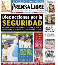 Diez acciones por la - Prensa Libre