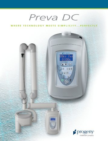 Progeny Preva Brochure - Dental Equipment Advisor