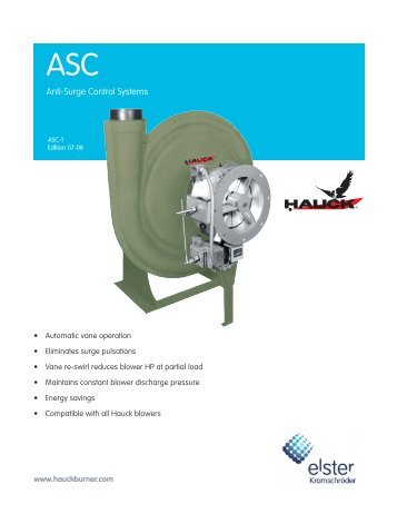 Elster ASC_Elster Triox.qxd - Hauck Manufacturing