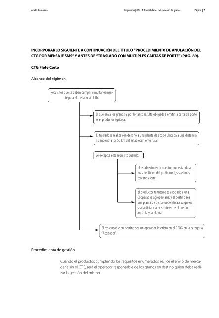 Impuestos | ONCCA: formalidades del comercio de granos - Errepar