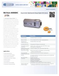 Retiga-4000DC Datasheet - QImaging