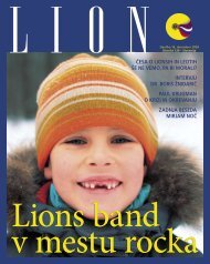 Lion, Å¡tevilka 16, december 2009 - Lions Distrikt 129
