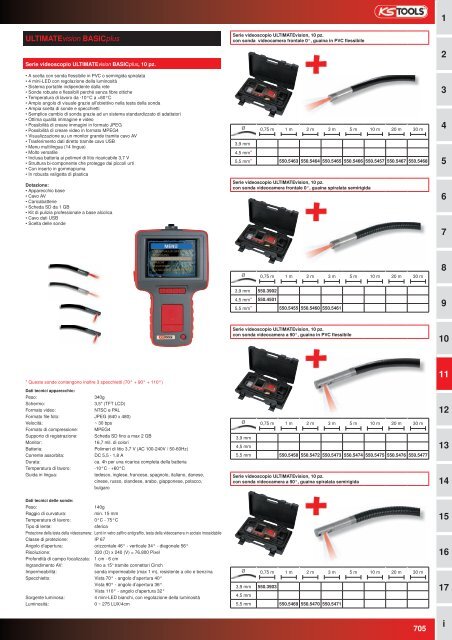 TECNICA VIDEOSCOPI 11 - Carlesi strumenti