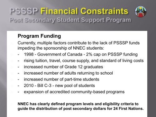 Post Secondary Student Support Program - Chiefs of Ontario