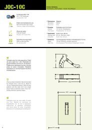 FICHA TÃCNICA TECHNICAL DATA SHEET / FICHE TECHNIQUE ...