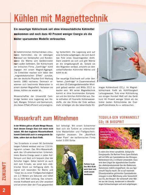 Blickpunkt Ausgabe 02/2011 - BEW Bergische Energie- und Wasser ...
