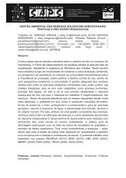 GestÃ£o Ambiental dos ResÃ­duos SÃ³lidos em Horizontina/RS - Setrem