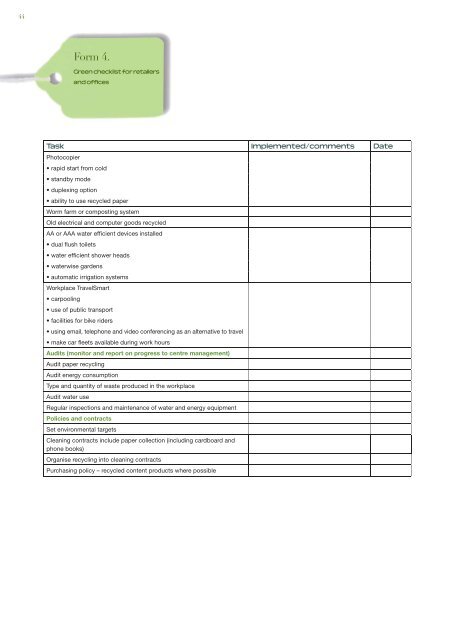 Waste management and reduction guide for retail industry