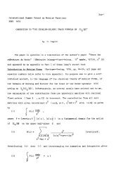 The eichler-selberg trace formula on SL