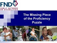 The Missing Piece of the Proficiency Puzzle - The Family Network on ...