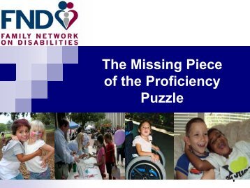 The Missing Piece of the Proficiency Puzzle - The Family Network on ...