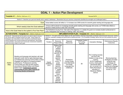 Five Year Plan Template from img.yumpu.com