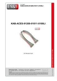 Datasheet: KAB-ACES-91209-01011-0100LI