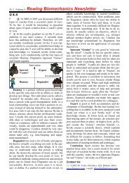 1,9 Mb - Rowing Biomechanics Newsletter