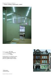 10 Studio building, Clerkenwell, London L.pdf - Sergison Bates ...