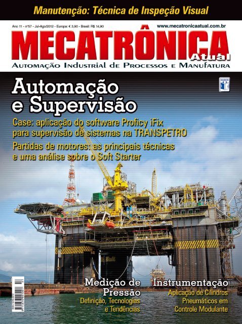 Faça aqui o download da edição n°57 - Mecatrônica Atual