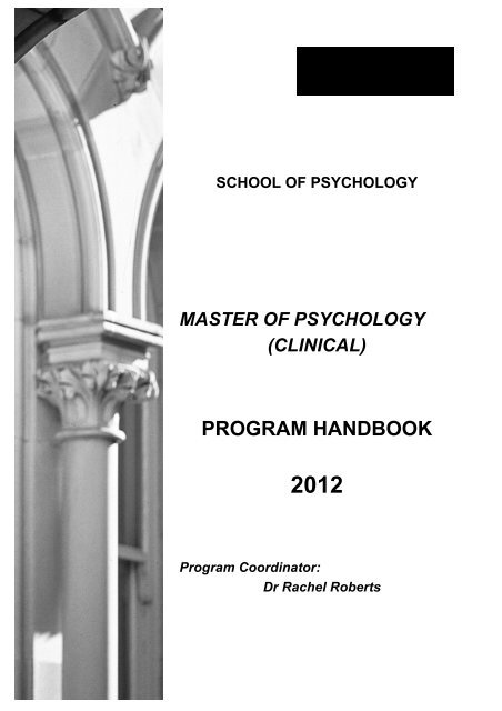 Master Of Psychology - Adelaide to Outback GP Training Program