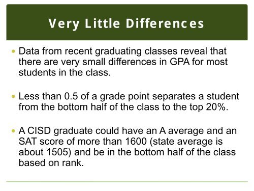 Class Ranking Committee