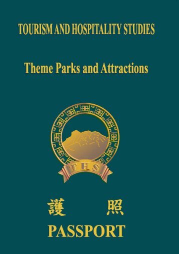 Manual on elective ii - theme parks and attractions