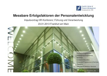 Frankfurt School of Finance & Management - BIO Deutschland