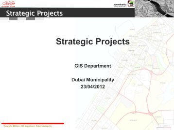 Strategic Projects - Geospatial World Forum