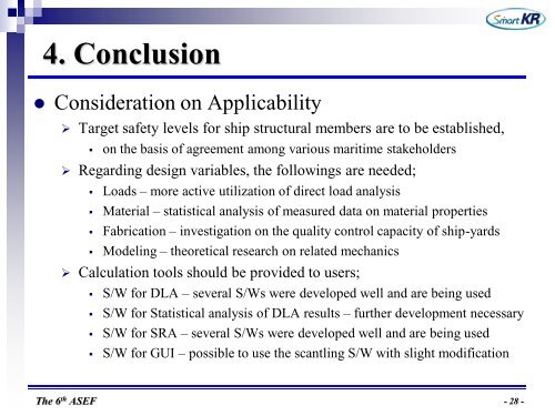 4. Study on the Risk-Based Methodology for Ship Structural Design