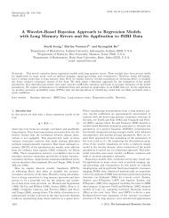 A Wavelet-Based Bayesian Approach to Regression Models