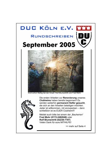 September 2005 - DUC KÃ¶ln
