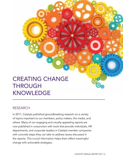 2011 Catalyst Annual Report