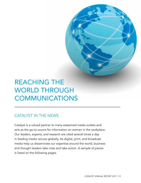 2011 Catalyst Annual Report