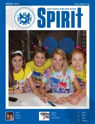 Spring 2012 Issue - Thomas More High School