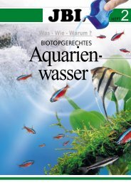 Biotopgerechtes Aquarienwasser - Schwedt Fauna