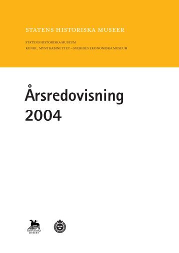 Ãrsredovisning 2004 - SHMM