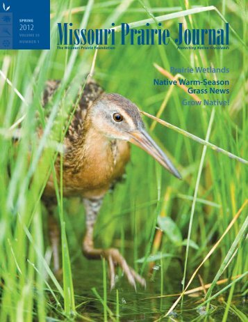 Spring 2012: Volume 33, Number 1 - Missouri Prairie Foundation