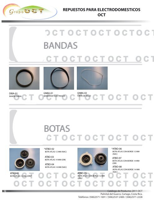 repuestos para electrodomesticos oct