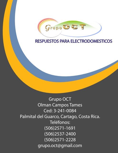 repuestos para electrodomesticos oct