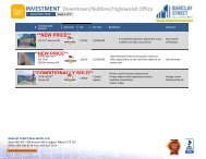 INVESTMENT Office Downtown - Barclay Street Real Estate