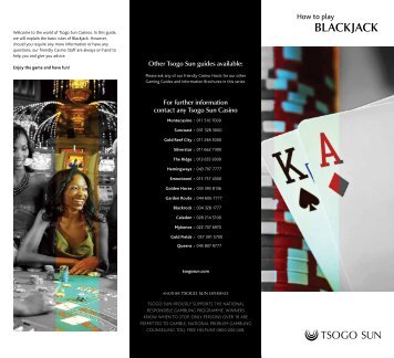 How to play BLACKJACK - Tsogo Sun