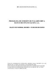 folleto pagares 2006 - BBVA