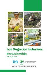 Los Negocios Inclusivos en Colombia - SNV