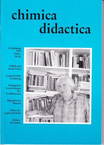 chimica didactica - Gute UnterrichtsPraxis