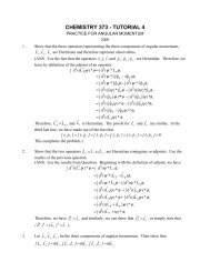 Rigid Rotor and Angular Momentum - Cobalt