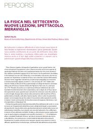 PERCORSI - SocietÃ  Italiana di Fisica