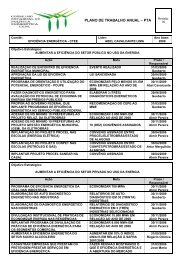 PLANO DE TRABALHO ANUAL â PTA