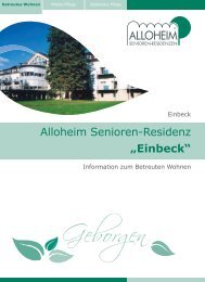 Einbeck - Alloheim Senioren-Residenzen GmbH