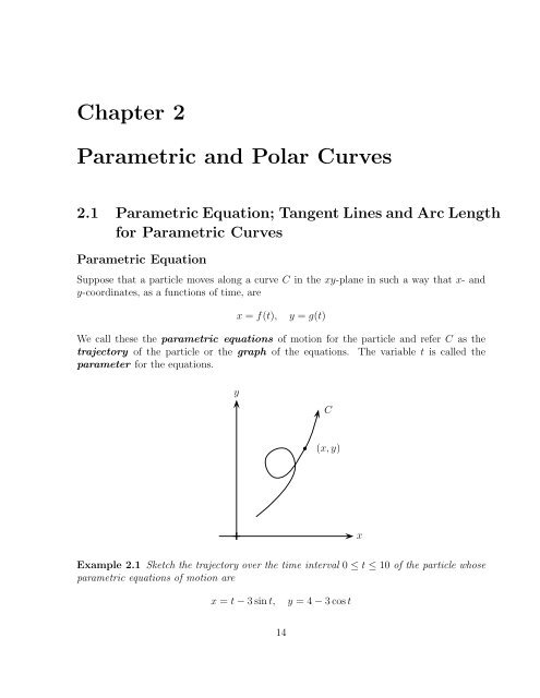 Chapter 1 Topics in Analytic Geometry