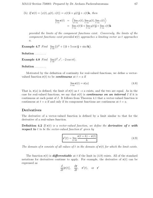 Chapter 1 Topics in Analytic Geometry