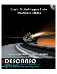 Section 3 Telecom System Design - DESCANSO - NASA