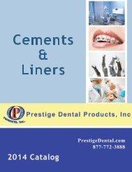 Cements & Liners - Prestige Dental Products